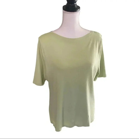 Charter Club Pima Cotton boatneck tee, size XL EUC - Picture 2 of 6